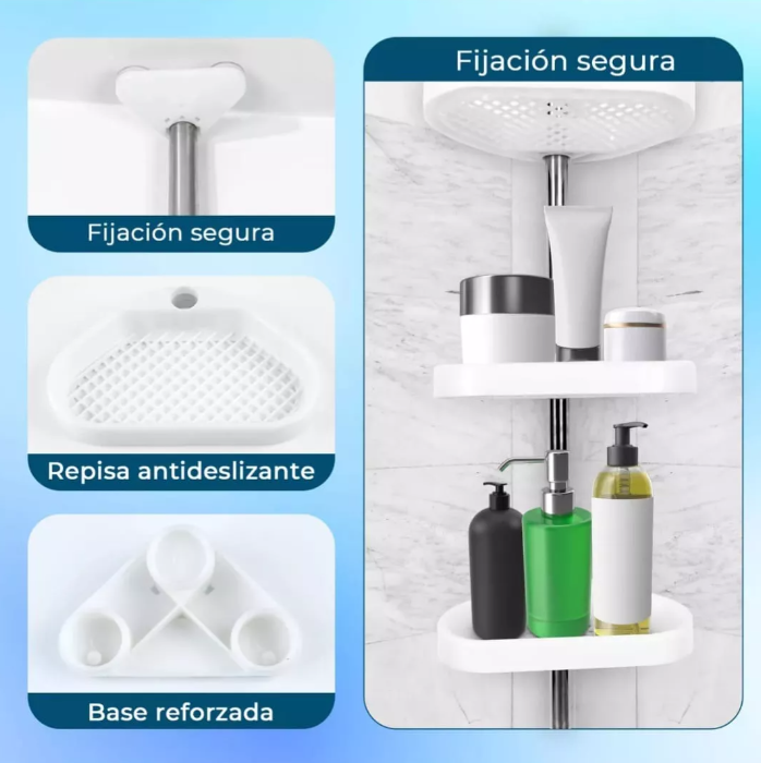 Organizador De Baño Esquinero GRANDE